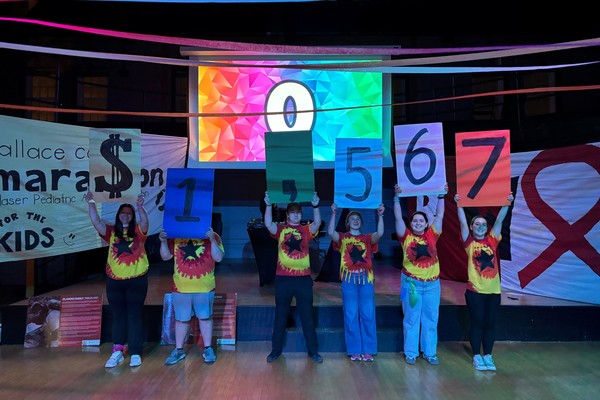 Baldwin Wallace University’s 25th Annual Dance Marathon total of $1,567.