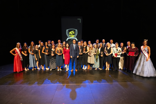 Representation of the achievement named 'Utah Tech University honors students at Annual Trailblazer Awards'.