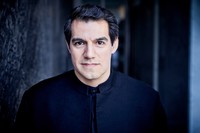 Maestro Miguel Harth-Bedoya poses for a portrait.