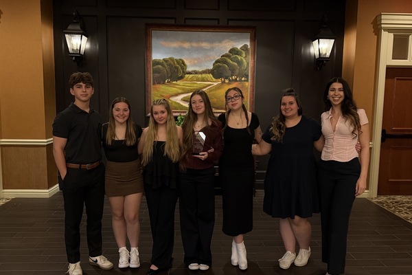 Representation of the achievement named 'Student Activities Board wins national honor'.