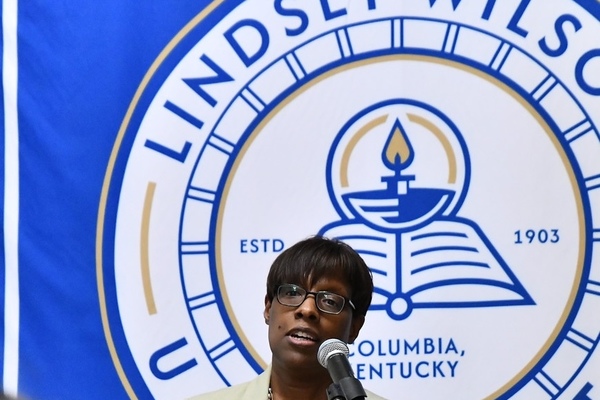 Former Kentucky Lieutenant Governor and member of the Lindsey Wilson Board of Trustees Jenean Hampton delivered the keynote address at the 2026 L3 Leadership Awards Banquet on Tuesday evening. Eleven individuals were recognized for their influential leadership skills and contributions to the Lindsey Wilson community.