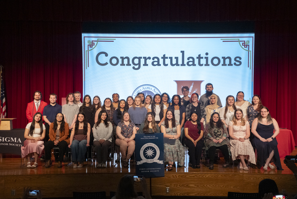 SUNY Oneonta First-Generation Students Inducted into National Honor Society