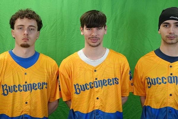 ETSU esports Rocket League team members heading to the NACE Grand Finals are (left-right) Leo Boulon, Nick Edwards and Mael Villain.