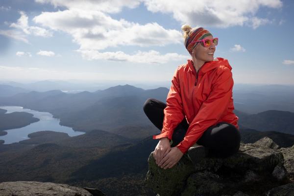 Author Bethany Adams spoke at SUNY Potsdam in an interactive Earth Day talk about her outdoor experiences and her recent record-breaking unsupported hiking journey summiting all 46 Adirondack High Peaks.