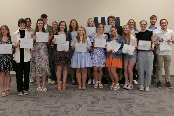 Representation of the achievement named 'Concordia Nebraska recognizes outstanding service and scholarship'.