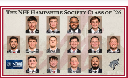 14 Muhlenberg College Football Players Named to Hampshire Honor Society