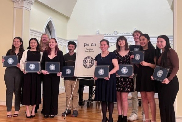 Representation of the achievement named 'Lebanon Valley College Inducts Students Into Psi Chi Honor Society'.