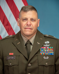 COL. Jason Lefton headshot.