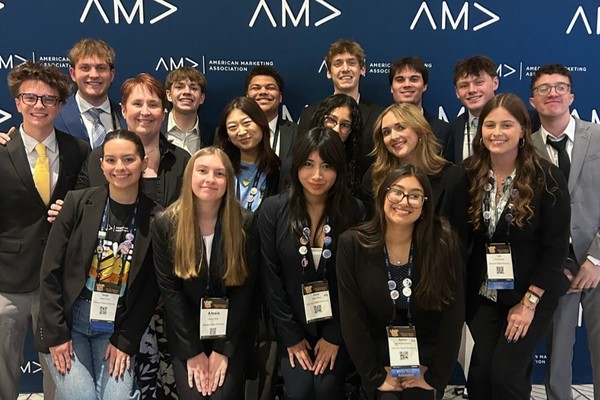 Representation of the achievement named 'Missouri State University AMA Chapter Cracks International Top 25'.