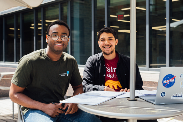 Ursinus College students Mark Ellison III and Abdelrahman Elgendy of Pottstown, Pa., admitted to Columbia University 3+2 program in engineering.  