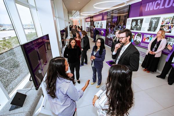Students and faculty present at the 2026 Des Moines University Research Colloquium