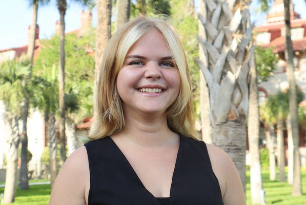 Representation of the achievement named 'Olejniczak Named Flagler College SGA Vice President of Volunteer Services for 2026-27 Academic Year'.