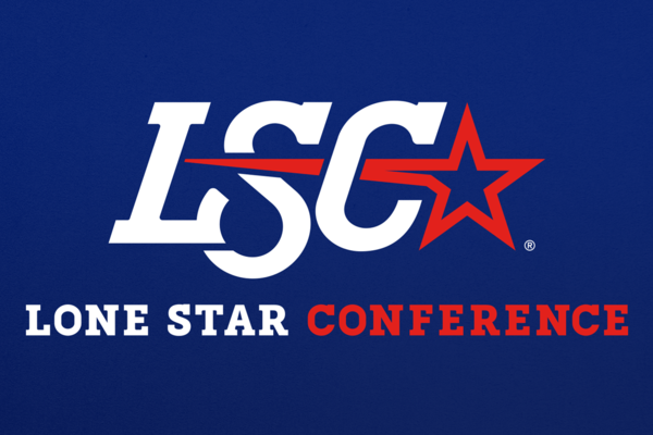 Lone Star Conference Logo on blue background