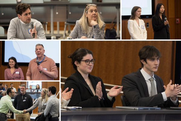 Representation of the achievement named 'Stonehill Students Compete in Fintech Pitch Battle'.