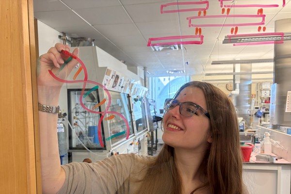 Representation of the achievement named 'Saint Earns Prestigious Goldwater Scholarship'.