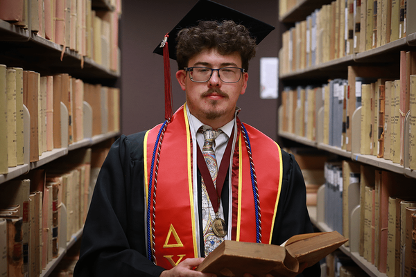 Representation of the achievement named 'UA Little Rock Graduate Earns Nickname Through Years of Campus Leadership'.