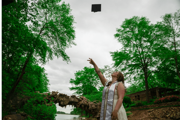 Representation of the achievement named 'UA Little Rock Student Grace Wilson Balances Motherhood, Broadcast Journalism on Path to Graduation'.