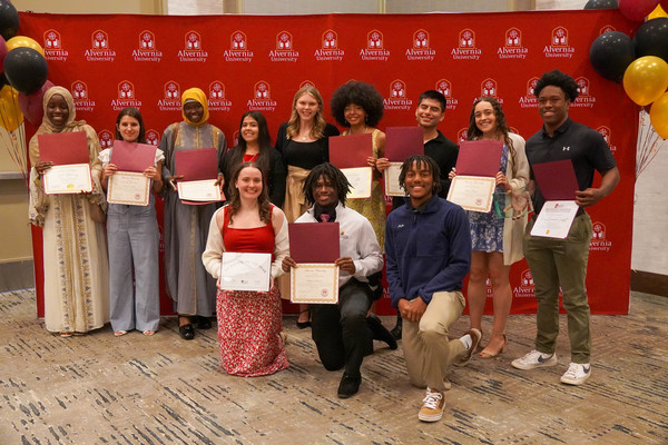 Representation of the achievement named '18 honored at second annual Student Leadership Recognition Luncheon '.