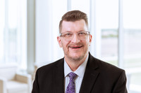Photo of Eric Roesler, PhD, MBA, chief human resources officer of Des Moines University Medicine and Health Sciences