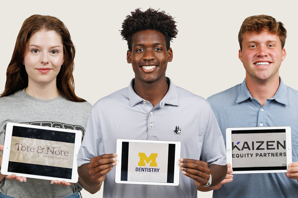Representation of the achievement named 'Graduating seniors share postgraduation destinations at Senior Signing Day'.