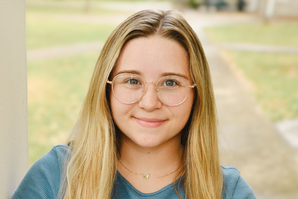 Lindsey Wilson University student Chloe Taylor '26 of Russell Springs, Kentucky, serves as Lindsey Wilson University student teacher this spring. Taylor is a secondary education graduate from the university. 