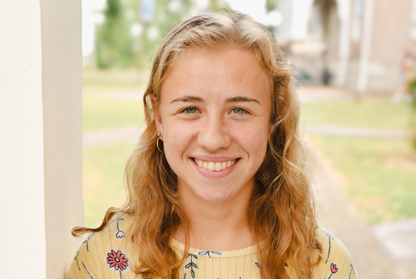 Lindsey Wilson University student Zoe Wilson '26 of Rineyville, Kentucky, serves as Lindsey Wilson University student teacher this spring. Wilson is a elementary education graduate from the university.