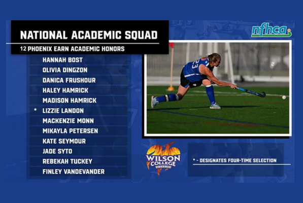 Wilson College field hockey team.