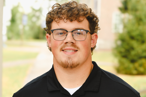 Lindsey Wilson University student Preston Parks '26 of Bowling Green, Kentucky, serves as Lindsey Wilson University student teacher this spring. Parks is a physical education and health graduate from the university. 