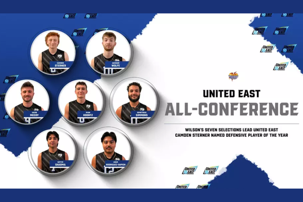 Men's volleyball players.