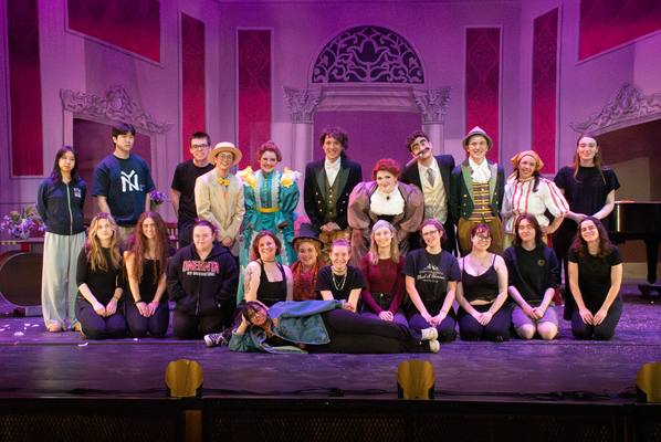 SUNY Oneonta Cast and Crew of "A Day In Hollywood / A Night in Ukraine."