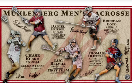 Five Mules Earn Men's Lacrosse All-Centennial Honors