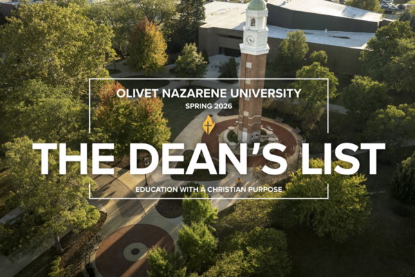 Dean's List spring 2026 graphic