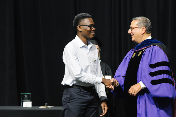 Representation of the achievement named 'Students celebrated at 2026 Honors Convocation'.