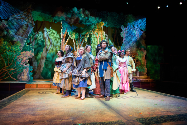 Representation of the achievement named 'UNG students take part in 'Into the Woods' play'.