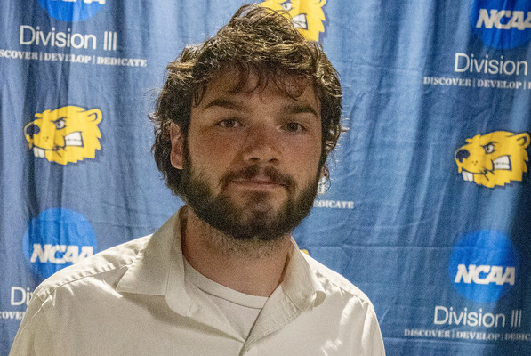 Representation of the achievement named 'Patrick Heffernan Named BVU Newcomer of the Year'.