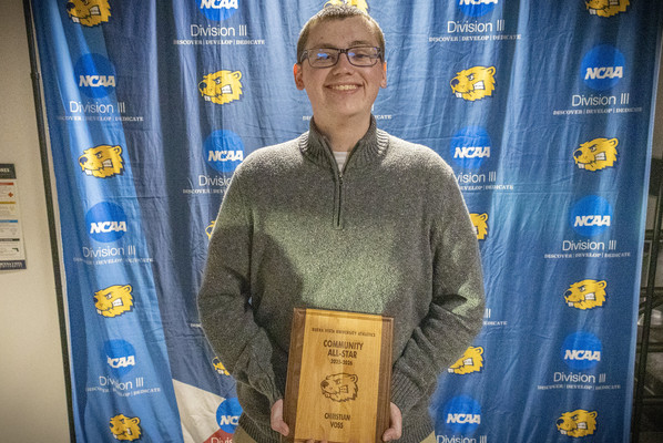 Representation of the achievement named 'Christian Voss Receives Community All-Star Award'.