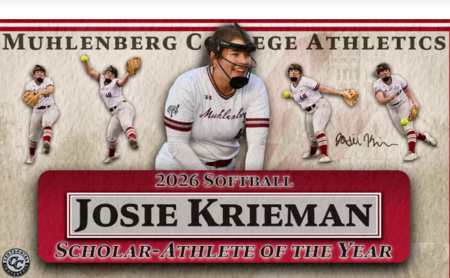Krieman Named Scholar-Athlete of the Year