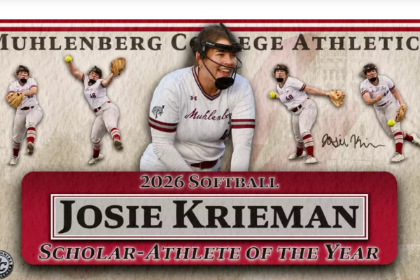 Krieman pitching softball