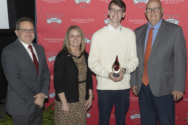 Representation of the achievement named 'John-Michael Allan Earns Bartram Award for Intellectual Exploration at VSU'.