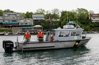 Naval Militia Boat in the Niagara River .