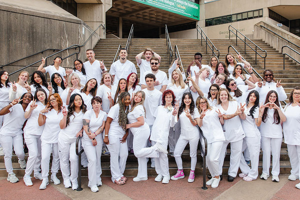 Group photo of HCC ASN Class of 2026
