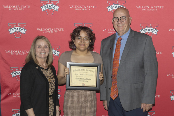 Representation of the achievement named 'Rut Labrada Earns Clare Philips Martin Scholarship at VSU'.