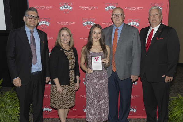 Representation of the achievement named 'Kassidy Hernandez Earns Student-Athlete Academic Award at VSU'.