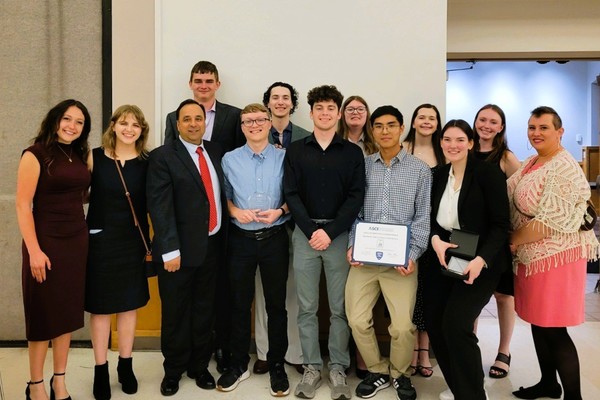 Representation of the achievement named 'Missouri State University Engineering Students Earn Top Honors at 2026 ASCE Regional Symposium'.