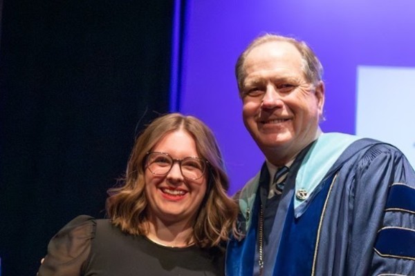 Representation of the achievement named 'Lennon Bailey Honored by Hartwick College'.