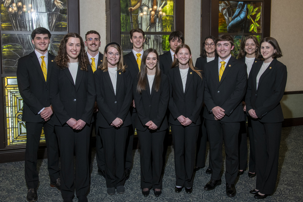Representation of the achievement named 'Millersville University Selects 2026-27 Cygnus Society Members'.