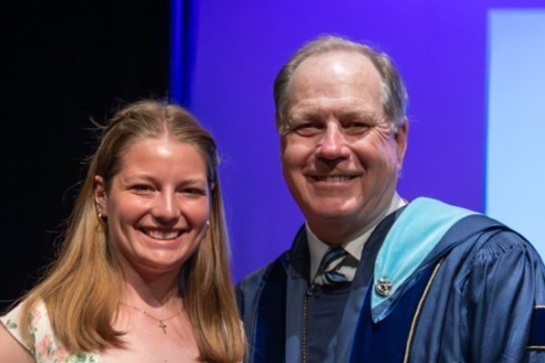 Representation of the achievement named 'Lauryn Bigwarfe Honored by Hartwick College'.