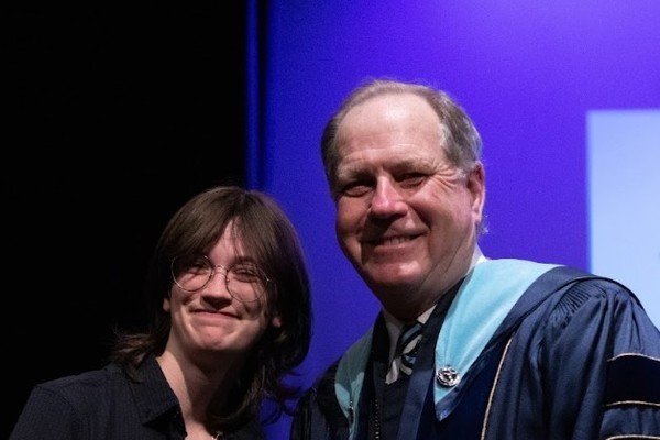 Representation of the achievement named 'Delaney Blair Honored by Hartwick College'.