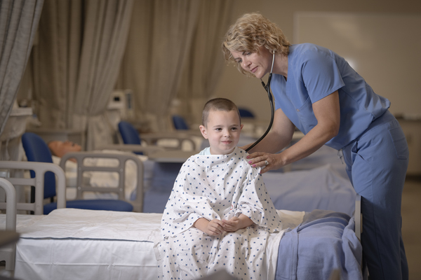 Trine University has added a family nurse practitioner (FNP) track to its Master of Science in Nursing (MSN) to help address the growing demand for advanced practice providers and expand access to high-quality healthcare in communities nationwide. (Photo by Dean Orewiler / Trine University)