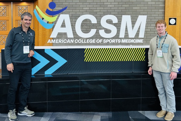 Representation of the achievement named 'Christian Gurney '26 Presents at International Research Conference'.